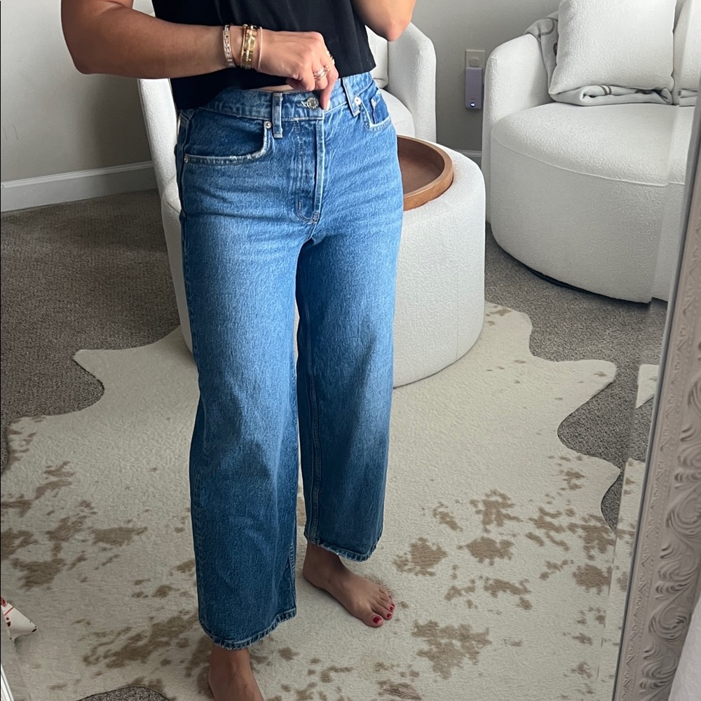 Rails Blue Flare & Wide Leg Jeans